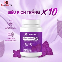 Kem body kích trắng Tony Detox tía tô 250gr chính hãng