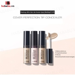 Kem Nền CKD The Saem Cover Perfection Tip Concealer Tone 1 Chính Hãng