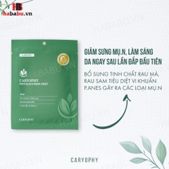 Mặt nạ dưỡng da Caryophy Portulaca Mask Sheet set 10 miếng chính hãng