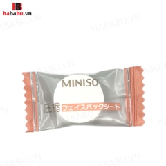 Mặt nạ nén  Miniso 100 viên chính hãng