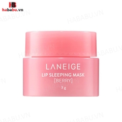 Mặt nạ ngủ môi Laneige Lip Sleeping Mask Ex Berry 3gr chính hãng