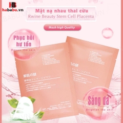 Mặt nạ Nhau Thai Cừu tế bào gốc hộp 10 miếng chính hãng