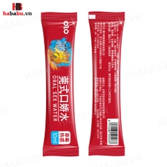 Nước Olo Oral Sex Băng Hoả hộp 8 gói tăng khoái cảm chính hãng