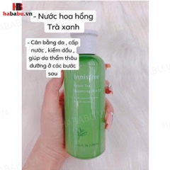 Nước hoa hồng Innisfree Green Tea Balancing Skin EX 200ml chính hãng