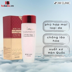 Nước hoa hồng 3W Clinic Collagen Regeneration Softener chính hãng