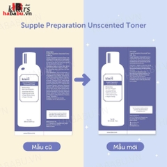 Nước hoa hồng Klairs Supple Preparation Unscented Toner 180ml chính hãng.