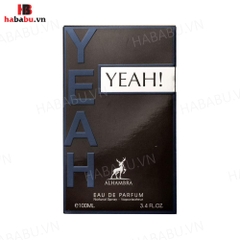 Nước hoa nam Maison Alhambra Yeah EDP 100ml chính hãng
