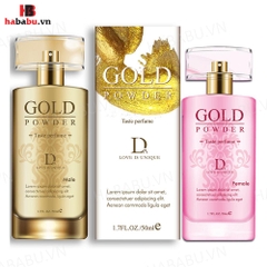Nước Hoa Tăng Khoái Cảm Gold Powder 50ml – Nam Vàng