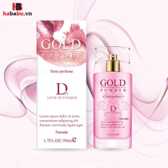 Nước Hoa Tăng Khoái Cảm Gold Powder 50ml – Nữ Hồng