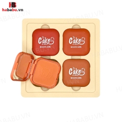 Set phấn má hồng Vuông Hasaya Girl Blusher 4 hộp chính hãng.