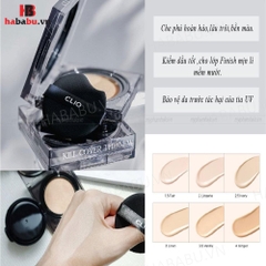 Phấn nước Clio Kill Cover Founwear All New tặng kèm lõi 15gr chính hãng.