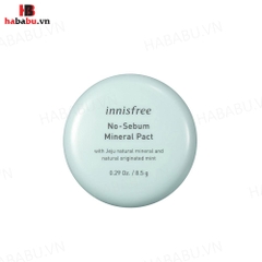 Phấn phủ dạng nén Innisfree No-Sebum Mineral Pact 8.5gr chính hãng