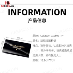 Phấn phủ Colour Geometry Vuông 20g chính hãng