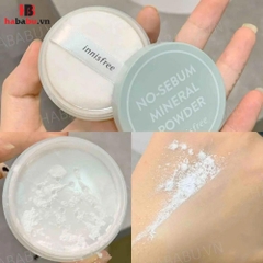 Phấn phủ dạng bột Innisfree No Sebum Mineral Powder 5gr chính hãng