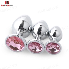 Plug hậu môn chuôi đá size S tăng khoái cảm chính hãng