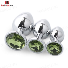 Plug hậu môn chuôi đá size M tăng khoái cảm chính hãng
