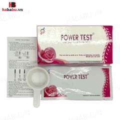 Que thử thai nhanh Power Test hộp 1 test chính hãng