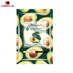 Mặt nạ dưỡng da trái cây Seomou set 10 miếng chính hãng
