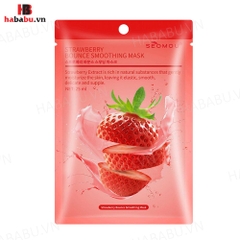 Mặt nạ dưỡng da trái cây Seomou set 10 miếng chính hãng