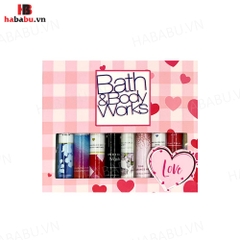 Set nước hoa Bath & Body Works Body Mist 10ml 10 ống chính hãng