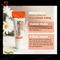 Son dưỡng Mediheal Labocare Pantenolips Healssence Coral Cam 10ml chính hãng
