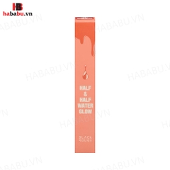Son Tint Black Rouge Half N Half Water Glow HG08 5g chính hãng