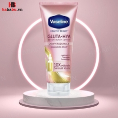 Dưỡng Thể Vaseline Healthy Bright Gluta-Hya Dewy Radiance Chính Hãng