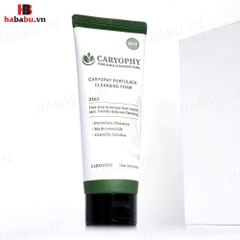 Sữa rửa mặt Caryophy Portulaca Cleansing Foam 150ml chính hãng