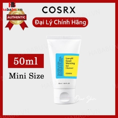 Sữa rửa mặt Cosrx Low pH Good Morning Gel Cleanser 50ml chính hãng