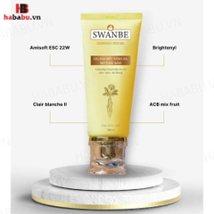 Gel rửa mặt mờ thâm nám Swanbe Cleansing Face 100ml chính hãng