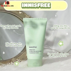 Sữa rửa mặt Innisfree Green Tea Amino Acid Cleansing 150ml chính hãng
