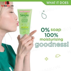 Sữa rửa mặt Simple Refreshing Facial Wash Gel 150ml chính hãng
