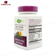 Viên giảm giãn tĩnh mạch Nature's Way Leg Veins 120 viên chính hãng