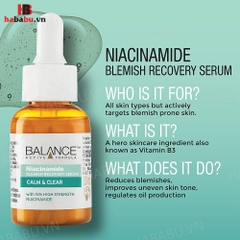 Serum Balance Active Formula Niacinamide 30ml chính hãng