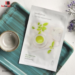 Mặt nạ Innisfree Green Tea Squeeze Mask Set 10 miếng chính hãng