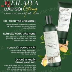 Bộ gội xả Gừng Trắng Weilaiya Ginger 400ml + 250ml chính hãng