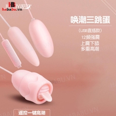 Trứng rung liếm massage Jiuuy chính hãng