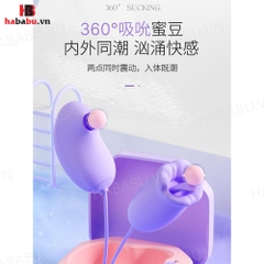 Trứng rung Jiuuy Magic Box liếm mút 10 chế độ chính hãng