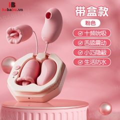 Trứng rung Jiuuy Magic Box liếm mút 10 chế độ chính hãng