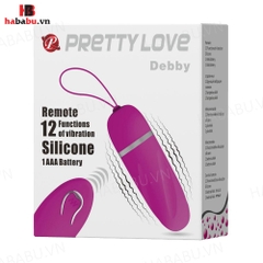 Trứng rung Pretty Love Debby tăng khoái cảm chính hãng