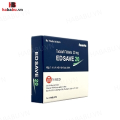 Tăng cường sinh lý nam Ed Save 20mg hộp 4 viên chính hãng