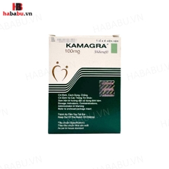 Tăng cường sinh lý nam Kamagra 100mg hộp 4 viên chính hãng