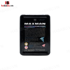 Tăng cường sinh lý nam Maxman hộp 10 viên chính hãng