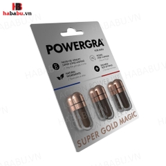 Tăng cường sinh lý nam Powergra For Men vỉ 3 viên chính hãng