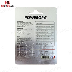 Tăng cường sinh lý nam Powergra For Men vỉ 3 viên chính hãng