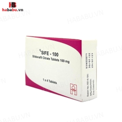Tăng cường sinh lý nam Sife 100mg hộp 4 viên chính hãng