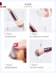 Nước rửa vệ sinh dụng cụ makeup Maycreate 160gr chính hãng