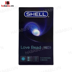 Bao cao su Shell Love Bead 5 Bi hộp 5 chiếc kéo dài thời gian chính hãng