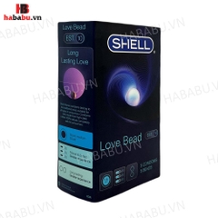 Bao cao su Shell Love Bead 5 Bi hộp 5 chiếc kéo dài thời gian chính hãng
