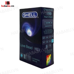 Bao cao su Shell Love Bead 5 Bi hộp 5 chiếc kéo dài thời gian chính hãng
